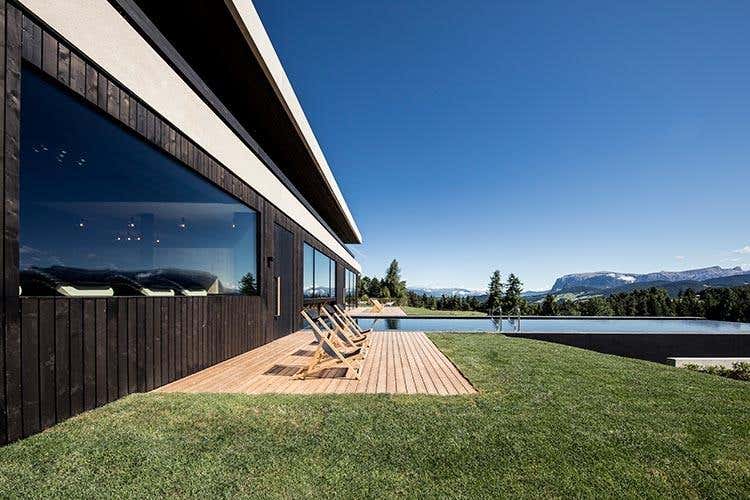 foto: Florian andergassen (Il nuovo Hotel Pfösl 
Da vecchio maso a eco design hotel)