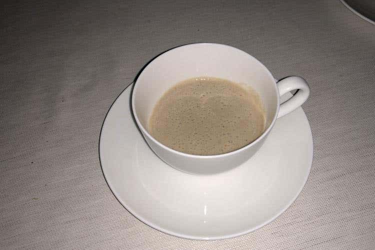 (Il percorso di Canzian verso la “purezza” 
In sala come a teatro, menu italianissimo)