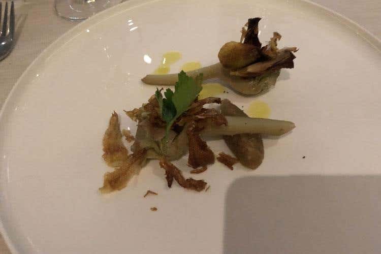 (Il percorso di Canzian verso la “purezza” 
In sala come a teatro, menu italianissimo)