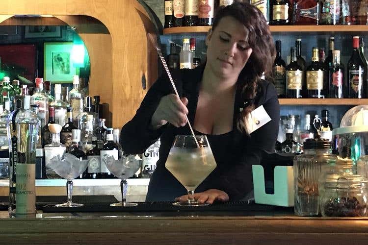 Francesca Carla Luoni (Il Vermouth sul lago 2017 
Cocktail competition in riva al Maggiore)