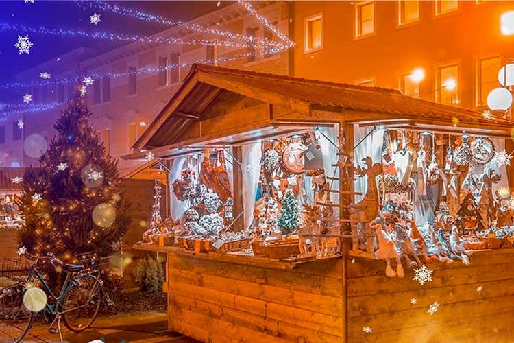 (In 500mila a Caorle Wonderland 
Mercatini di Natale in spiaggia)