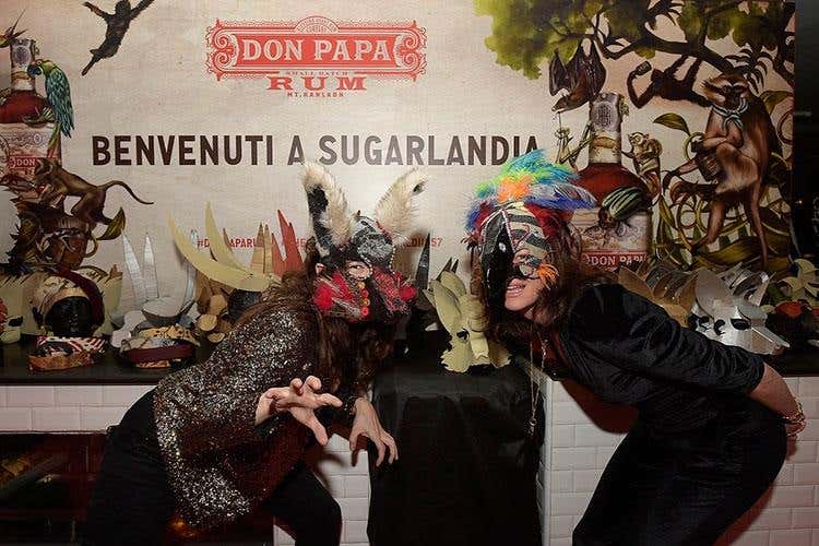 (Jungle party a Roma per il rum Don Papa )