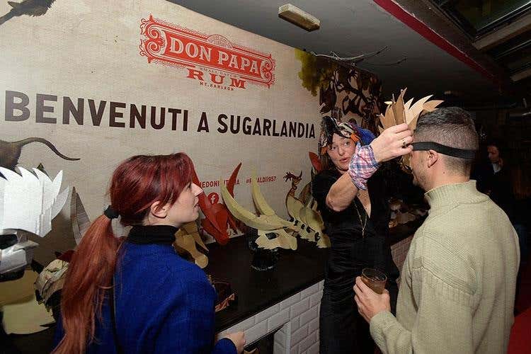 (Jungle party a Roma per il rum Don Papa )