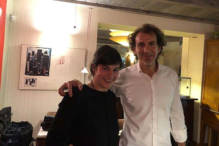 Lara Abrati e Luca Brasi (L'arte del barbecue alla Braseria La novità è l'affumicatura