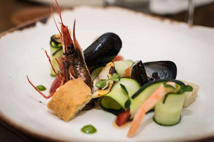 Panzanella tiepida di mare - L’Enosteria di Marwan e Roberta 
Aria di casa e qualità a Fossombrone