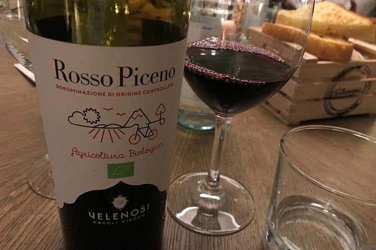 Rosso Piceno Doc 2016 Bio Velenosi (La Biodinner di Della Vecchia e Corelli 
Quando il biologico è di alto livello)