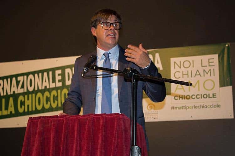 Simone Sampò (La chiocciola sana e buona di Cherasco 
lancia la sfida alle escargot francesi)