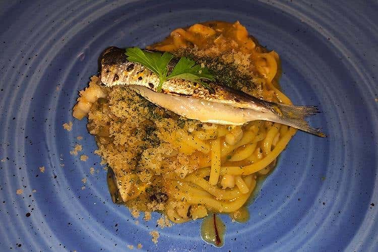 Le sarde - Omaggio alla cucina palermitana (La Sicilia di Vincenzo Pinto 
fra tradizione e cucina gourmet)