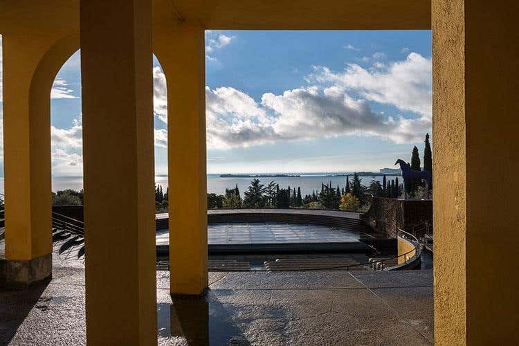 Il teatro del Vittoriale (foto: Marco Beck Peccoz) - La storia rivive al Grand Hotel Gardone 
Da albergo a patrimonio culturale