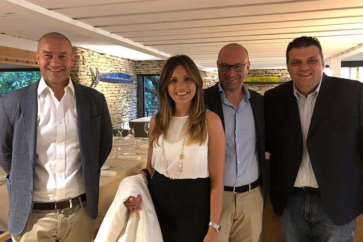 Paolo, Teresa, Raffaele e Francesco Librandi (Librandi e la Calabria 
Una storia d'amore, di vino e di territorio)