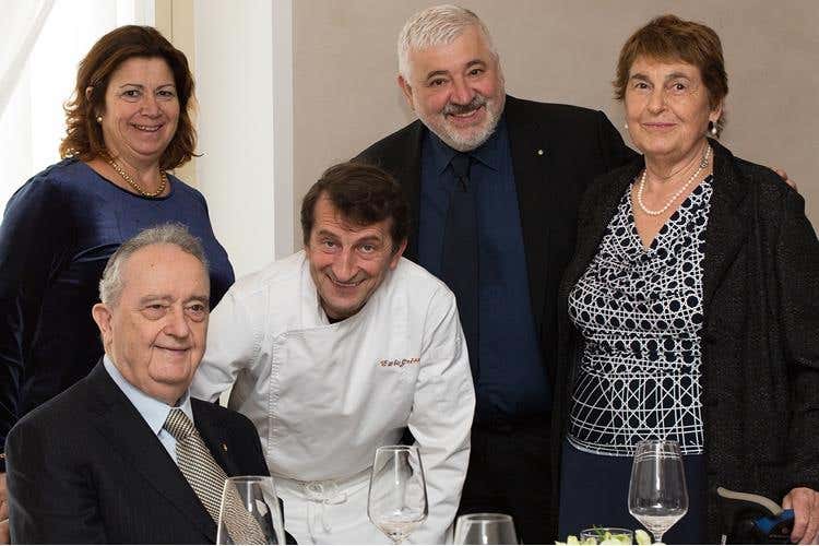 Silvia Tropea Montagnosi, Aimo Moroni, Ezio Gritti, Umberto Bombana, Nadia Moroni