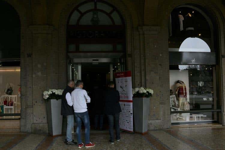 (Light lunch con vista da Ezio Gritti 
Formaggi, salame e Casoncelli superstar)