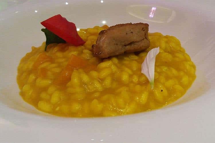 Risotto d'Autunno - Vialone nano, quaglie, zucca e zafferano