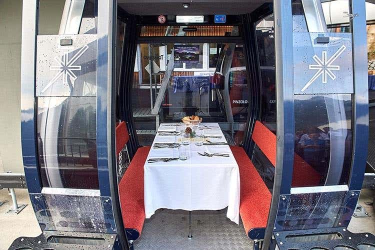 (Madonna di Campiglio fa centro 
Un successo la cena in cabinovia)