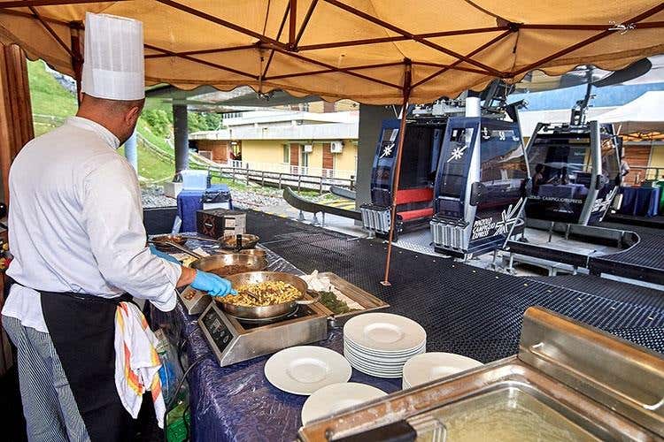 (Madonna di Campiglio fa centro 
Un successo la cena in cabinovia)