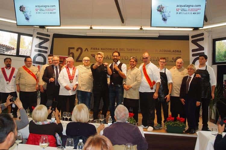 Mainardi protagonista ad Acqualagna Diverte con il risotto di tartufo e casciotta