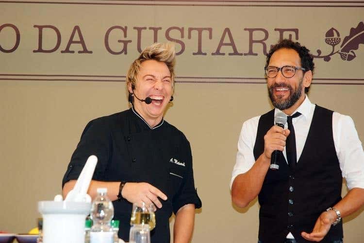 Mainardi protagonista ad Acqualagna Diverte con il risotto di tartufo e casciotta