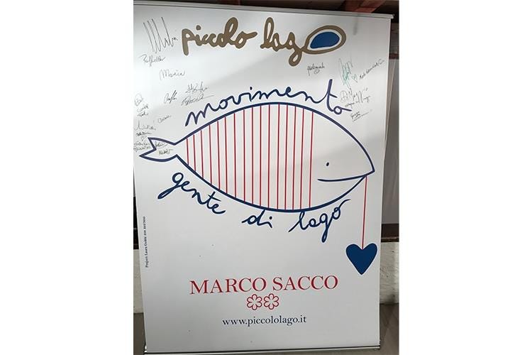 Marco Sacco lancia Gente di Lago 
«L'acqua dolce, uno stile di vita in cucina»
