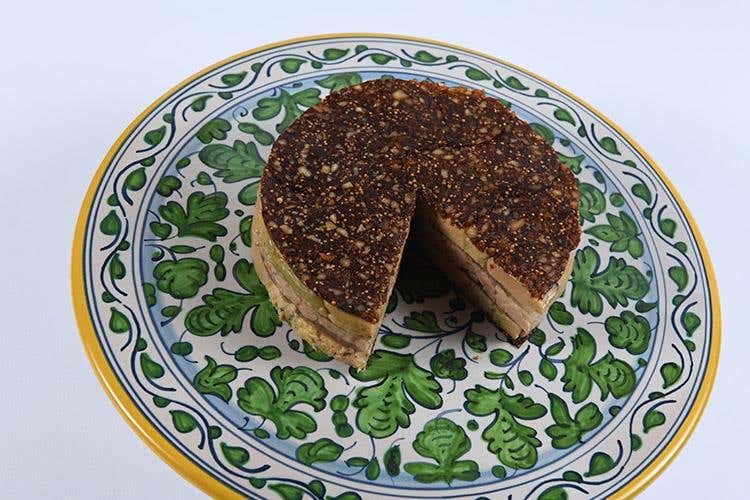 Fegato, anice verde di Castignano, salame di fichi - Stefano Ciotti (Meet in Cucina Marche a Senigallia 
Pubblico record per la 2ª edizione)