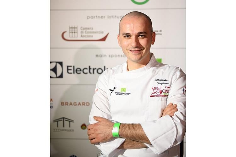 Alessandro Rapisarda (Meet in Cucina Marche a Senigallia 
Pubblico record per la 2ª edizione)