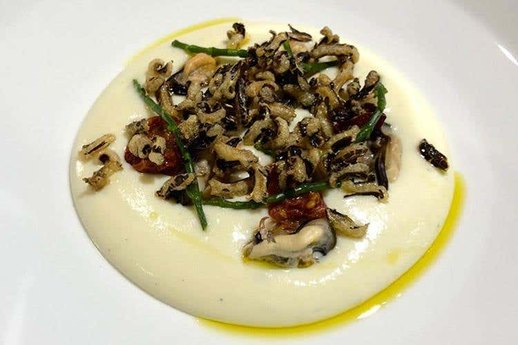 Riso, patate e cozze - Felice Lo Basso (Meet in Cucina Puglia 
Stelle e formazione alla 1ª edizione)