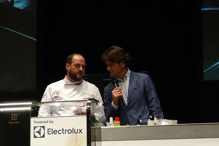 Errico Recanati e Massimo Di Cintio (Meet in Cucina valorizza le Marche
Viaggi formativi a partire dal territorio)