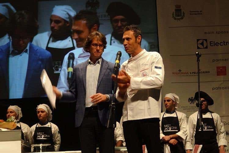 Massimo Di Cintio e Luca Santini (Meet in Cucina valorizza le Marche
Viaggi formativi a partire dal territorio)