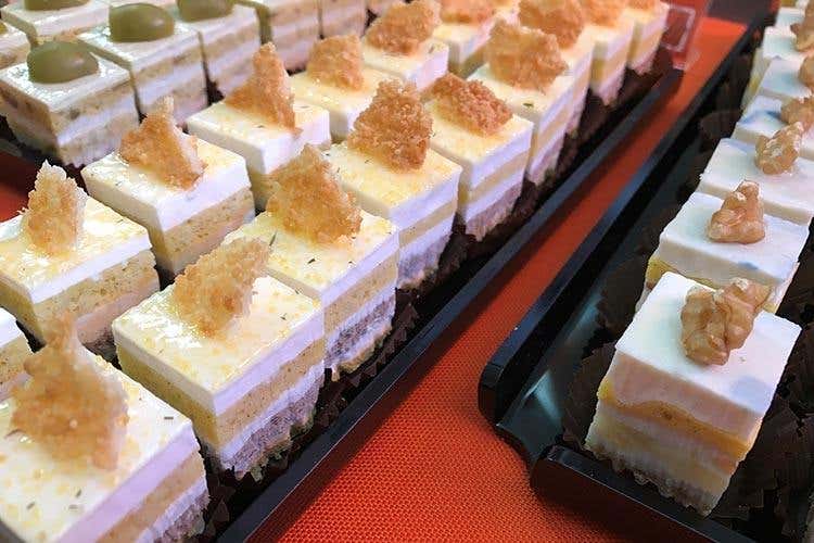 Mignon salate (Mignon salate, l'aperitivo del futuro 
Un'idea del Maestro AMPI Enzo Santoro)