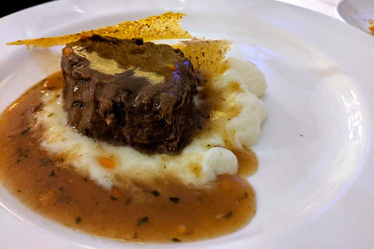 Il manzo all'olio delle Due Colomobe in versione 