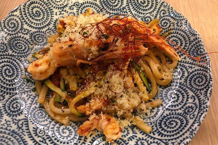 Udon Spicy (Miyabi raddoppia e apre a Milano 
Un'altra originale £$sushi experience$£)