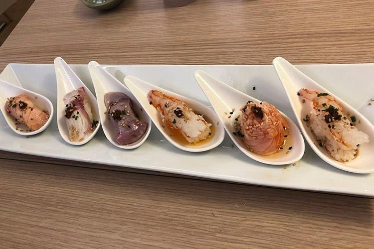 Il sushi scottato dello chef (Miyabi raddoppia e apre a Milano 
Un'altra originale £$sushi experience$£)