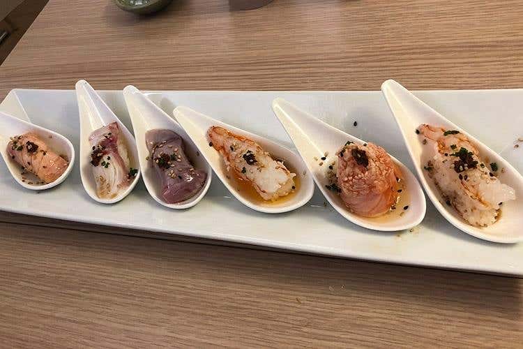 Il sushi scottato dello chef (Miyabi raddoppia e apre a Milano 
Un'altra originale £$sushi experience$£)