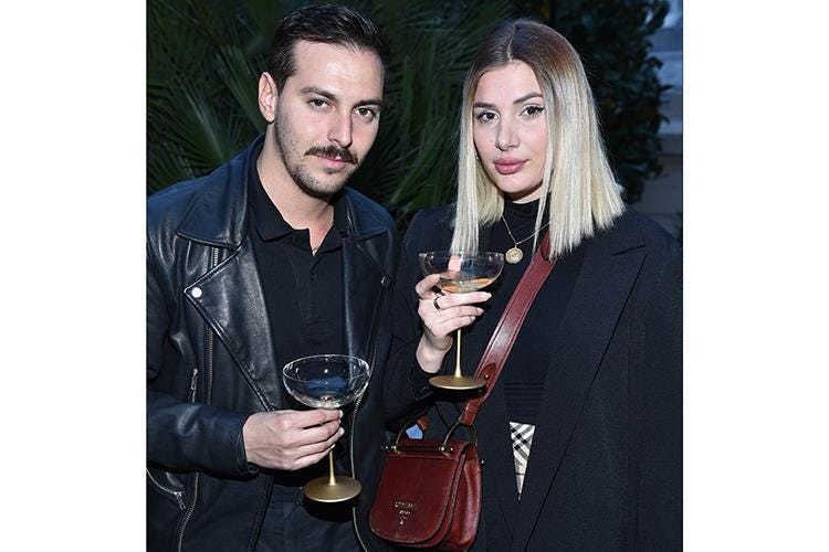 Roberto De Rosa e Cristina Musacchio (Moët&Chandon festeggia Impérial 
Champagne icona di gusto e esclusività)