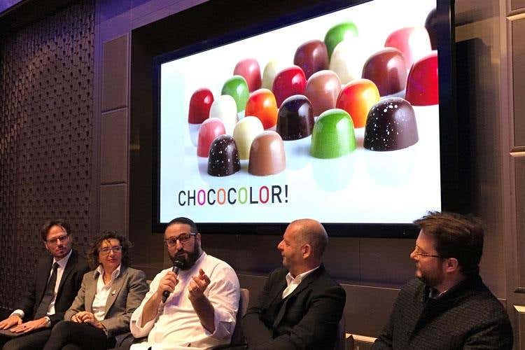 Demis Diotallevi, Micaela Dionigi, Roberto Rinaldini e Mario Esposito (Nasce la Rinaldini Pastry 
Porta la pasticceria italiana nel mondo)