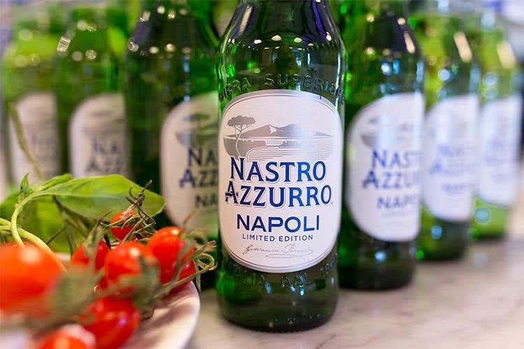 Nastro Azzurro Napoli limited edition 
600mila bottiglie dedicate alla città