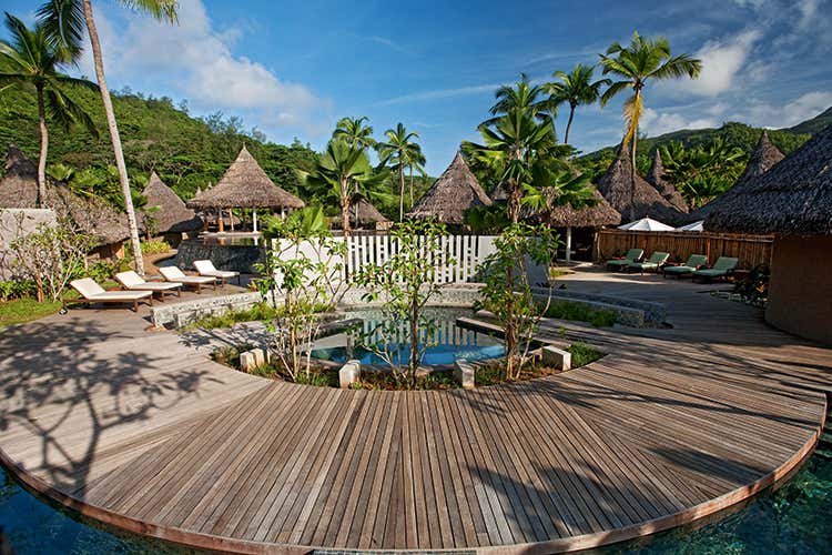 (Nel regno del coco de mer 
e delle tartarughe marine)