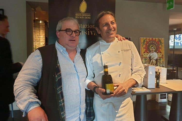 (Olio Riviera Ligure Dop, il rilancio 
comincia dalle cucine di La Mantia)