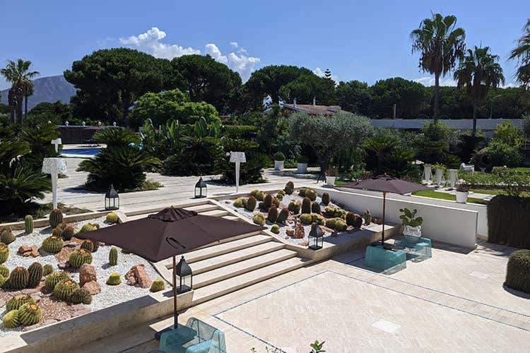 Il giardino del Boutique Hotel Esplanade