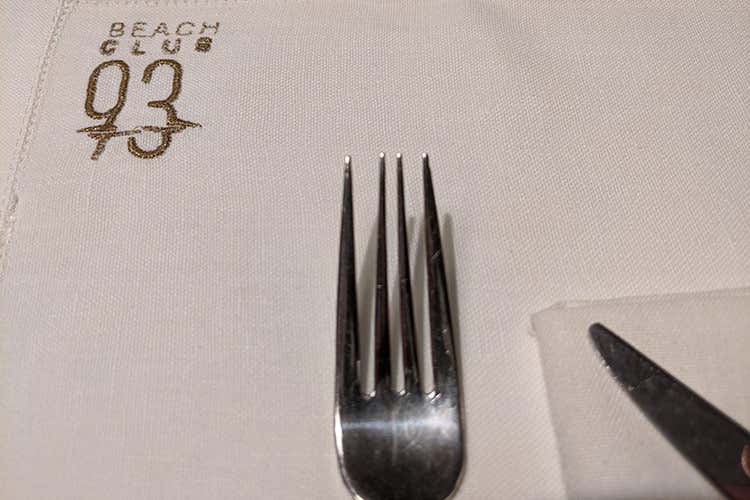 A tavola al Beach Club 93