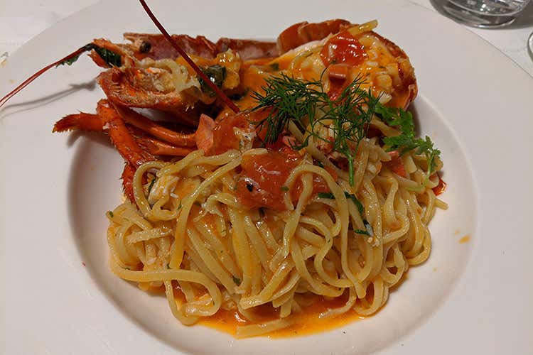 Tagliolini all'astice da tradizione