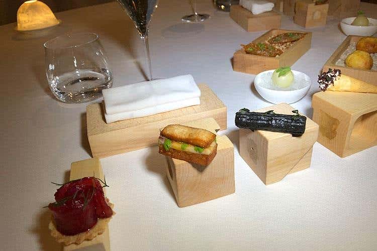 Entrée (Paolo Griffa si mette alla prova 
Il salto di qualità al Royal di Courmayeur)