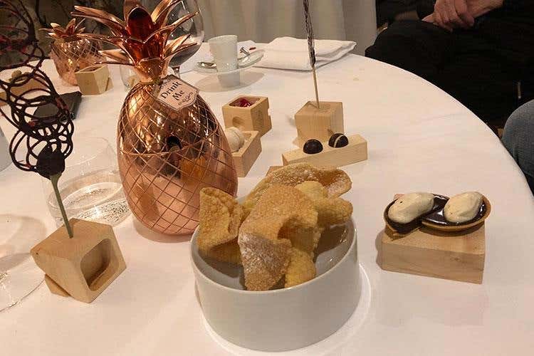 Coccole finali (Paolo Griffa si mette alla prova 
Il salto di qualità al Royal di Courmayeur)