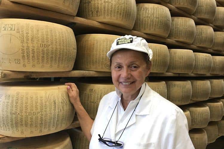 Catia Zambrelli (Parmigiano Reggiano Dop 
La formula del Caseificio Bertinelli)
