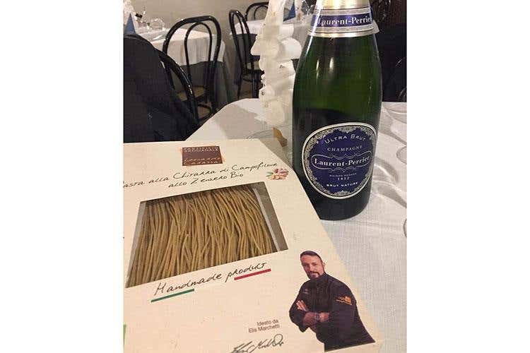 (Pasta di Campofilone allo zenzero bio 
Da Elis Marchetti, anche per l'asporto)