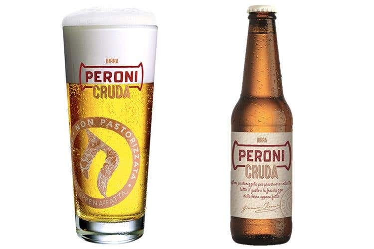Peroni Cruda arriva sul mercato 
Non pastorizzata, con malto 100% italiano