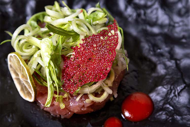 (Il pesce di The Fisherman Burger 
Un viaggio dalla Puglia agli Usa)