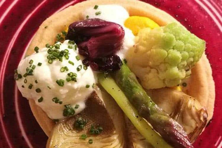 Classicissimo (Pietro Leemann fa visita all’ex allievo 
Al Mater Terrae un menu tutto vegano)