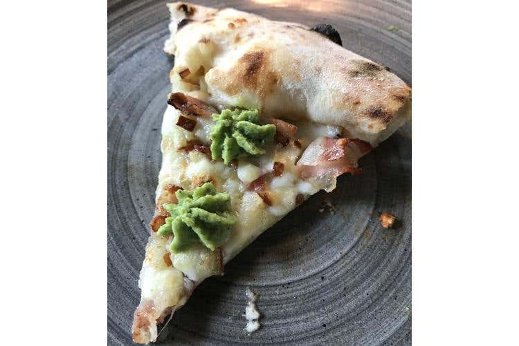 Pizza Nativa firmata Molino Piantoni 
nell'olimpo dell'Albereta Relais