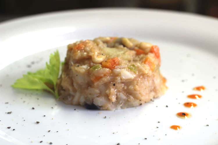 Il baccalà con patate (Il Porticciolo di Cupra Marittima 
Chalet di mare con Maurizio Digiuni)