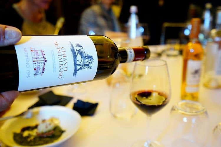 Poggilarca Carmignano Docg 2015 Tenuta di Artimino (Premio IaT, al light lunch 
Silvia Baracchi reinventa Da Vinci)